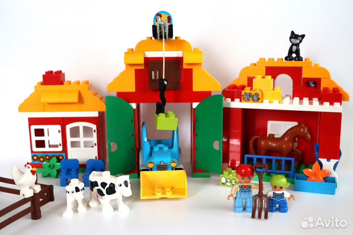 Конструктор lego День на ферме duplo 10869
