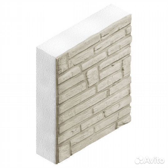 Полифасад (фасадные панели) 500х500х60 мм Римская