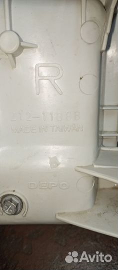 Фара передняя правая toyota ат170 и ат171