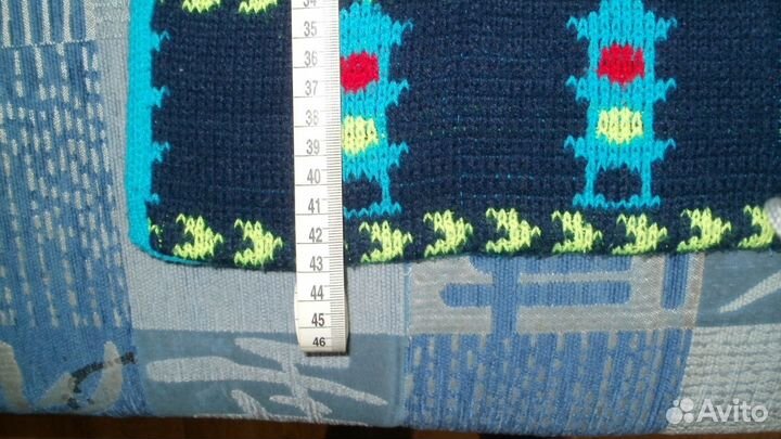 Джемпер вязаный теплый