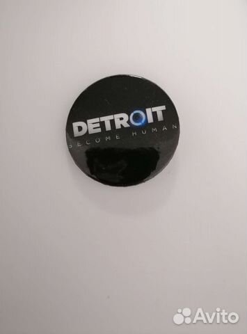 Значок detroit become human купить в Челябинске | Хобби и отдых | Авито