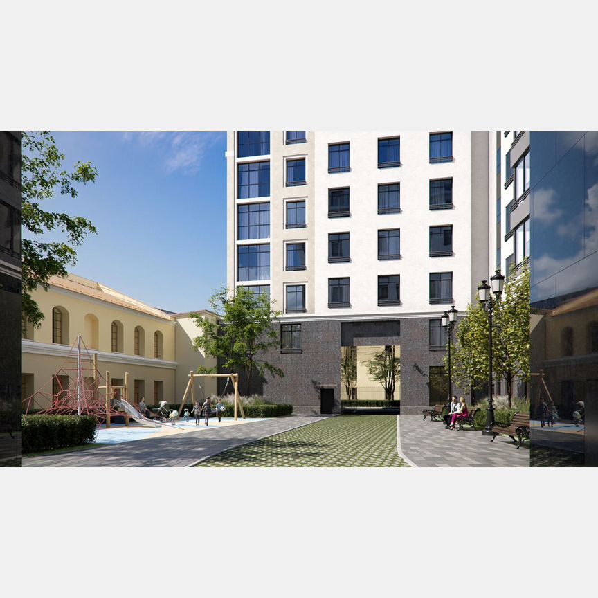 3-к. квартира, 111,1 м², 2/9 эт.