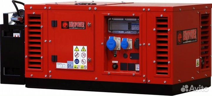 Генератор бензиновый europower EPS 12000 E в кожух