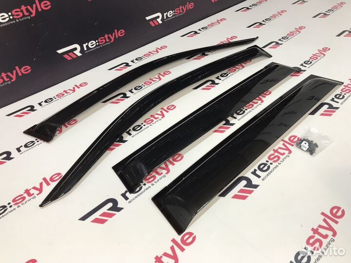 Ветровики окон Toyota Land Cruiser Prado 120 S799