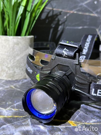 Мощный налобный фонарь на рыбалку