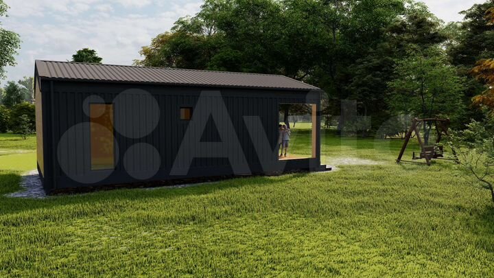 Дом 52 м² на участке 6 сот.