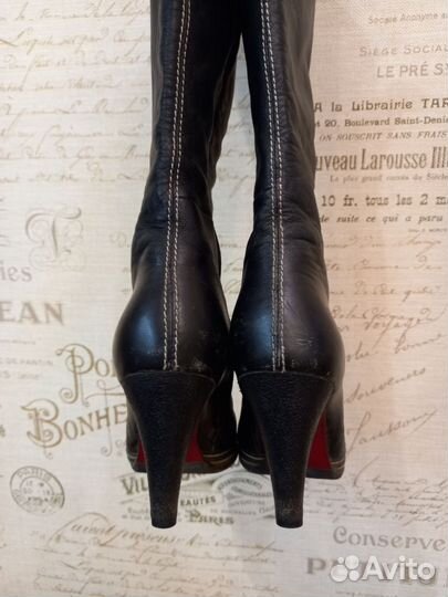 Сапоги осень - весна нат. кожа