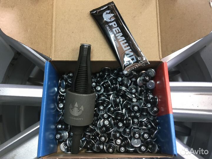 Дошипун mini и 100шт ремонтных шипов Теком