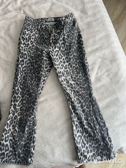 Леопардовые джинсы lime