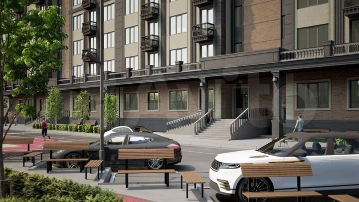 3-к. квартира, 92 м², 1/11 эт.