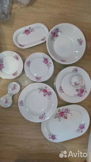 Столовый сервиз Wloclawek, Польша СССР