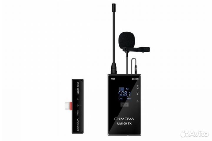 Радиосистема ckmova UM100 Kit3 для Type-C устройст