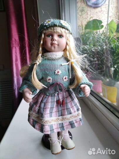 Кукла керамическая