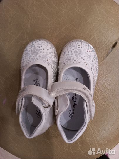 Туфли для девочки 21 22 размер