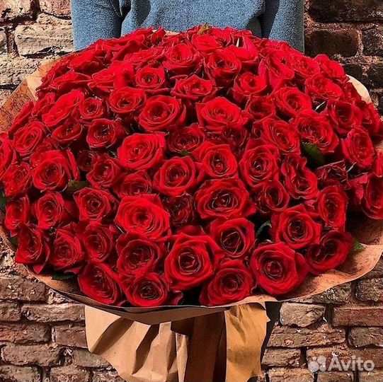 Длинные высокие розы 110 150 160 180 200 см