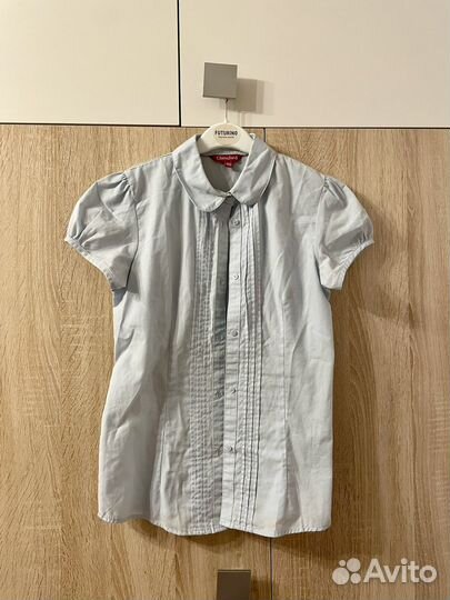 Школьная форма для девочки синяя 134 140