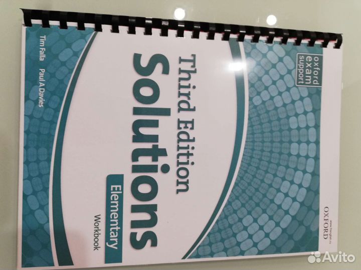 Solutions elementary 1,2,3 уч и тетрадь все уровни