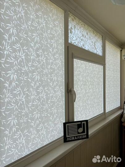 Рулонные кассетные шторы блекаут F5501-S95975