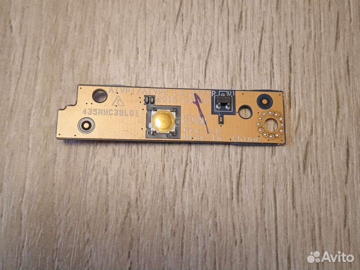 Плата кнопки включения Lenovo 100-15iby