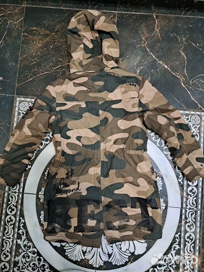 Демисезонная парка для девочки 134-140