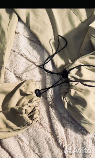 Штаны карго, бежевые, xs