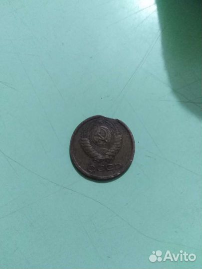 1 копейка заводской брак луна
