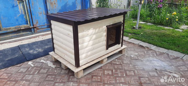 Будка вольерная для собаки. Собачья будка