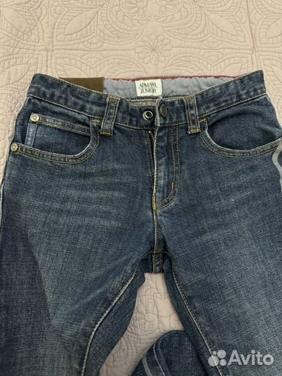 Джинсы armani junior 6 лет