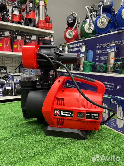 Насосная станция Quattro Elementi Automatico 900 E