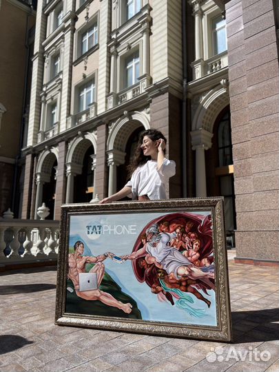 Художественная роспись стен, картины и портреты