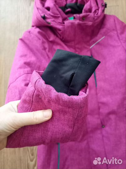 Куртка зимняя на девочку,рост 128