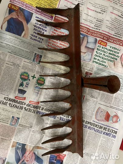 Грабли садовые СССР