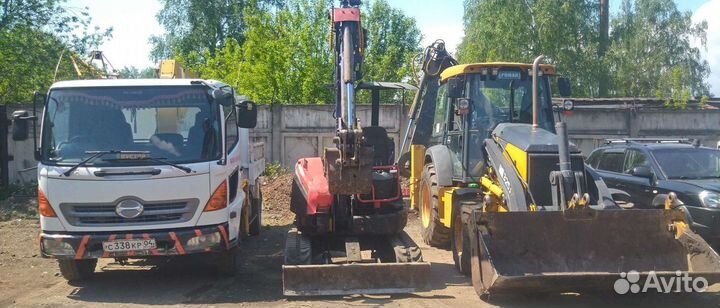 Услуги Мини-экскаватора, экскаватора