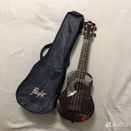 Укулеле сопрано Flight TUS-21P с чехлом