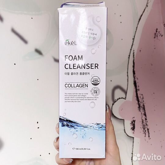 Пенка для умывания Ekel Collagen новая до 09.2025