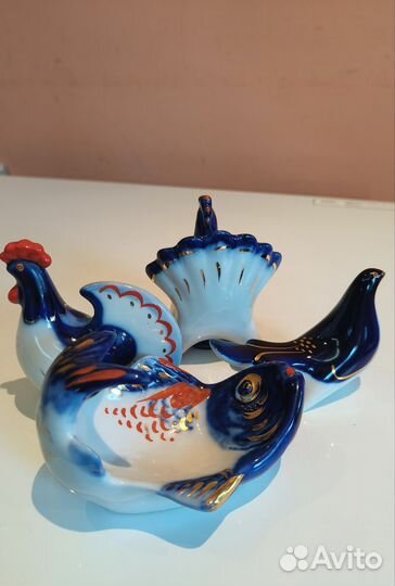 Солонки, перечницы, икорница лфз. СССР