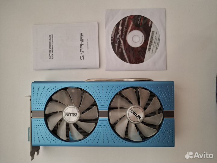 Видеокарта Sapphire Amd Radeon Rx 590 Nitro+8gb