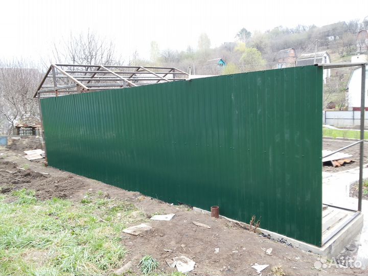 Заборы летний душ туалет сараи беседки бу