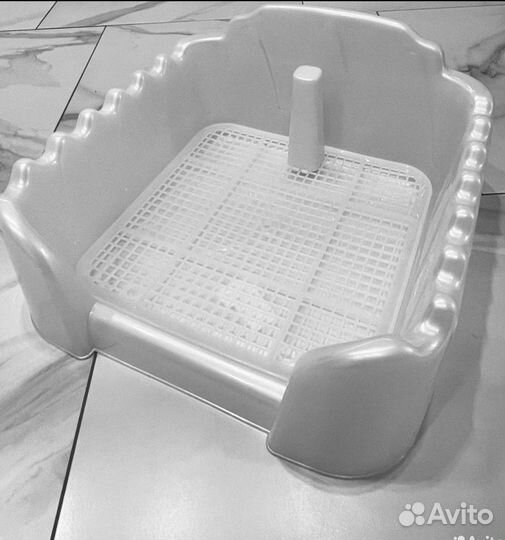 Новый туалет лоток для собак со столбиком