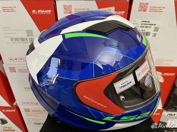 Мотошлем LS2 FF320 разм. S