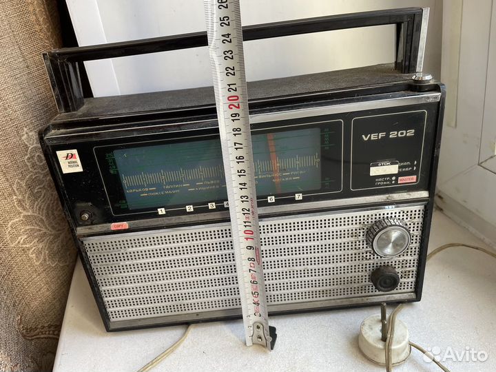 Радиоприемник СССР vef 202