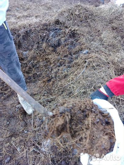 Навоз перегной в мешках