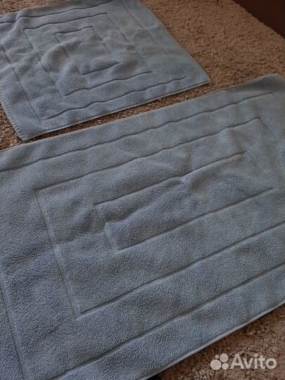 Коврики для ванной и туалета хлопок