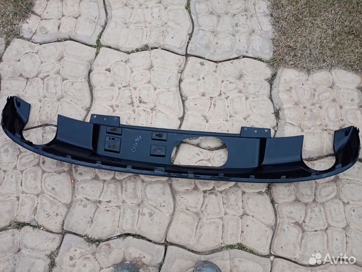 Накладка заднего бампера volvo s60 3 насадки