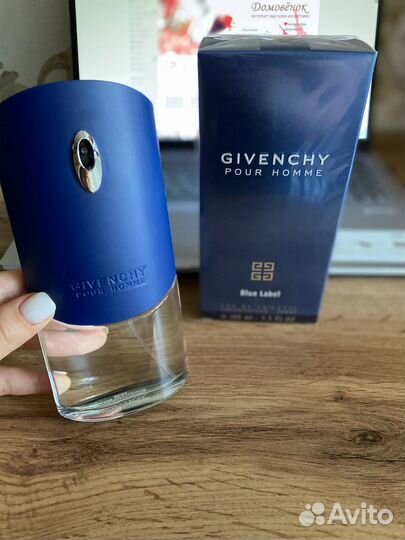 Духи мужские Givenchy Pour Homme Blue Label 100ml