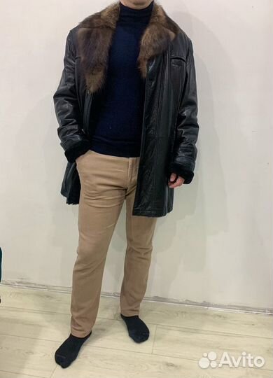 Дублёнка мужская