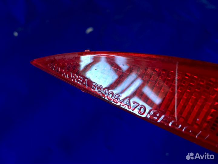 Отражатель заднего бампера Kia Cerato 2013-2016