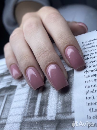 Маникюр с покрытием гель лак (дизайн в подарок)