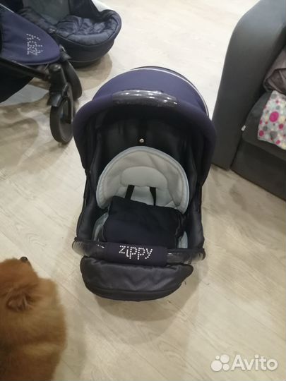 Коляска 3в1Tutis Zippy Silver Plus New