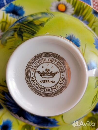 Чайные пары Дуэт фарфор Katerina England